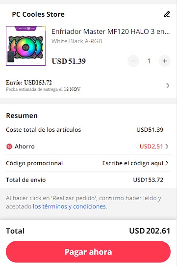 pago en AliExpress descuento con monedas