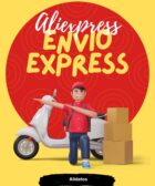 Hombre haciendo envió express en aliexpress