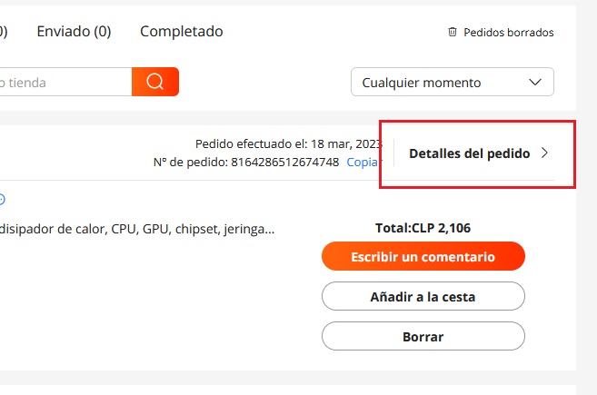 Cómo abrir una disputa en AliExpress