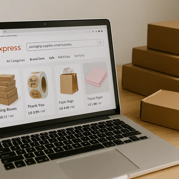 packaging para tu emprendimiento de ropa en aliexpress