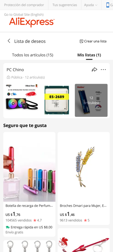 Mejores ofertas en AliExpress