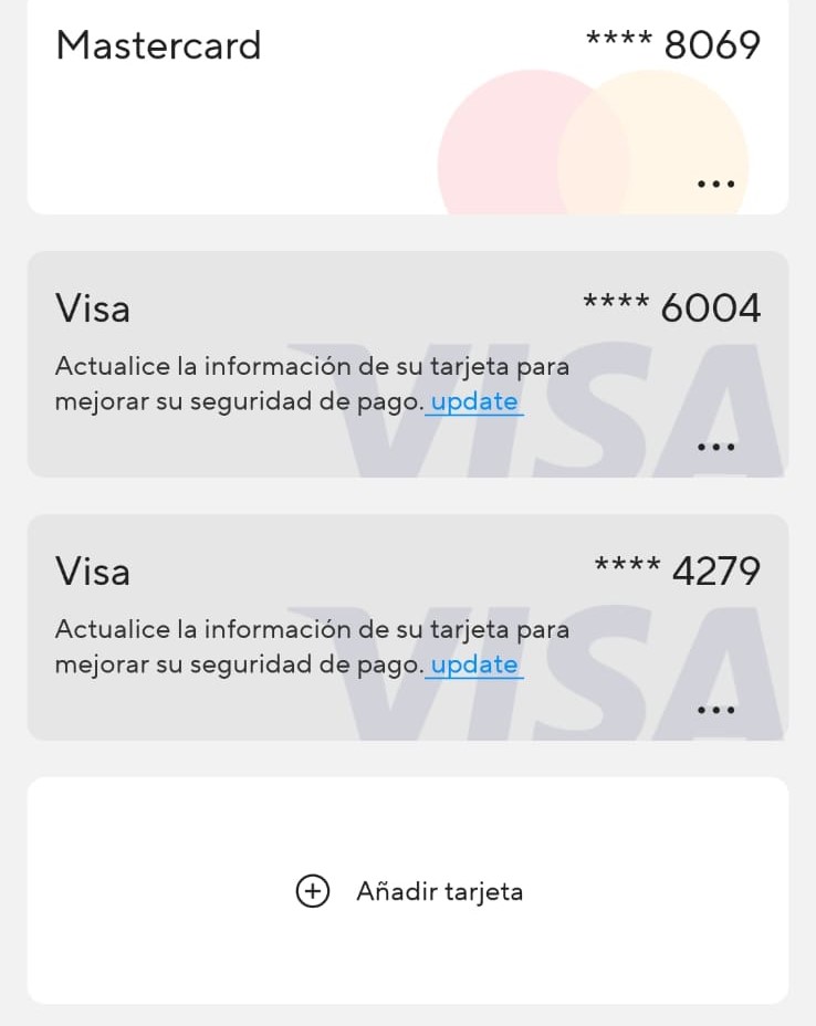 agregar una tarjeta de credito o debito a aliexpress