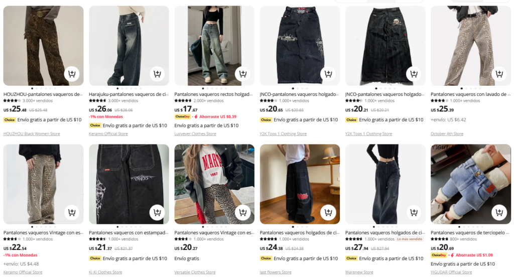 jeans mujer aliexpress