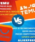 Diferencia entre Temu y AliExpress, alidatos.com