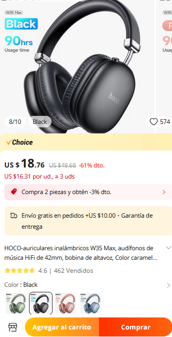 Codigo de descuento aliexpress