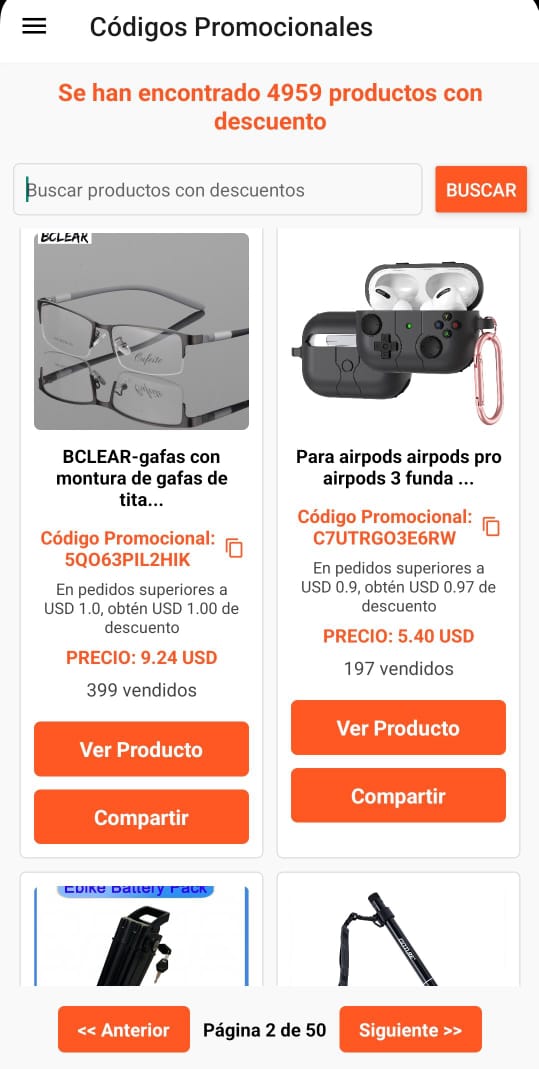 códigos promocionales hoy aliexpress