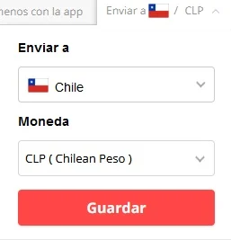 Aliexpress En peso chileno